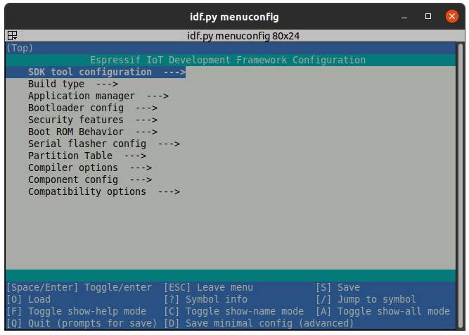 menuconfig